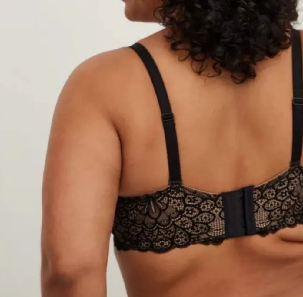 48C TORRID Balconette Unlined Peacock Lace Balconette Bra - Picture 2 of 5